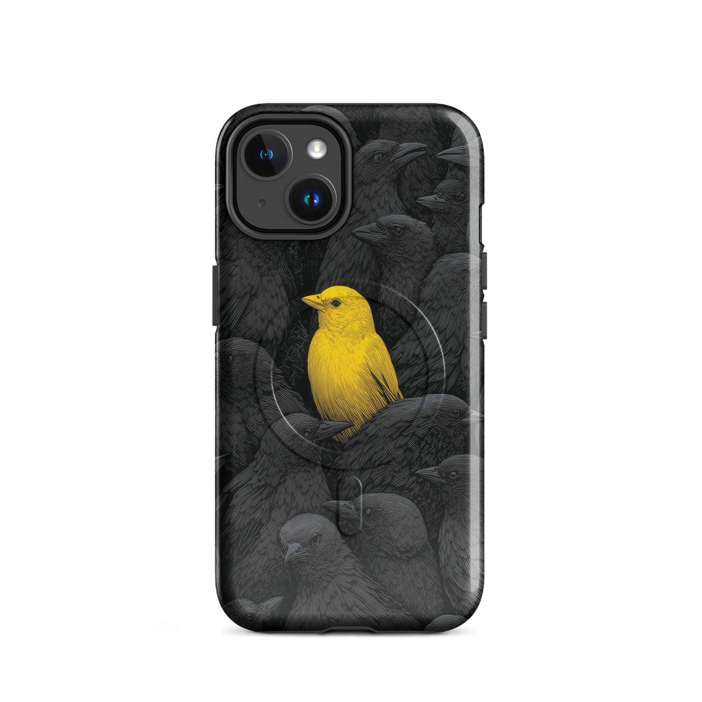 'Stand Out' iPhone 14 MagSafe tough phone case - protective glossy case NZ Australia