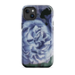 'Blue Rose' iPhone 14 Plus MagSafe tough phone case - protective glossy case NZ Australia