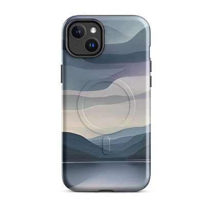 'Reflections' iPhone 14 Plus MagSafe tough phone case - protective glossy case NZ Australia