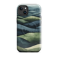 'Blue Mountains' iPhone 14 Plus MagSafe tough phone case - protective glossy case NZ Australia