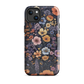 'Wildflowers' iPhone 14 Plus MagSafe tough phone case - protective glossy case NZ Australia