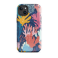 'Coral Reef' iPhone 14 Plus MagSafe tough phone case - protective glossy case NZ Australia