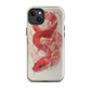 'Red Snake' iPhone 14 Plus MagSafe tough phone case - protective glossy case NZ Australia