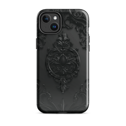 'Obsidian' iPhone 14 Plus MagSafe tough phone case - protective glossy case NZ Australia