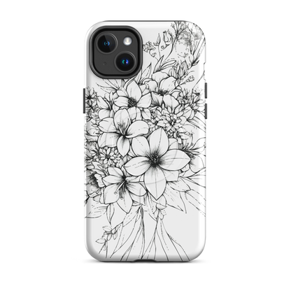 'Silhouette' iPhone 14 Plus MagSafe tough phone case - protective glossy case NZ Australia