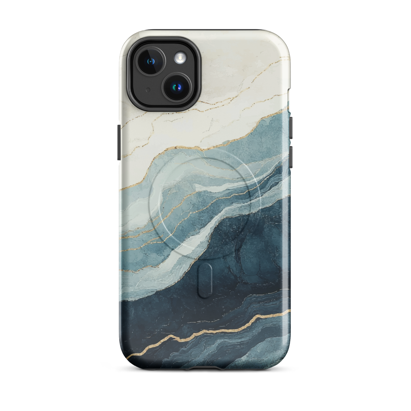 'Imperial' iPhone 14 Plus MagSafe tough phone case - protective glossy case NZ Australia