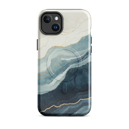 'Imperial' iPhone 14 Plus MagSafe tough phone case - protective glossy case NZ Australia