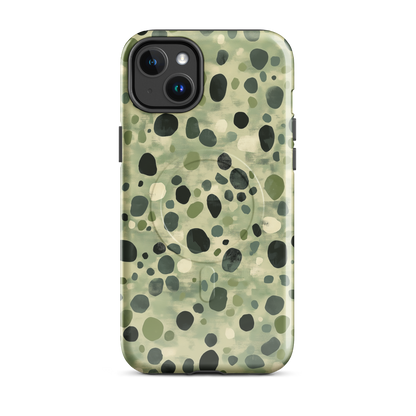 'Stepping Stone' iPhone 14 Plus MagSafe tough phone case - protective glossy case NZ Australia