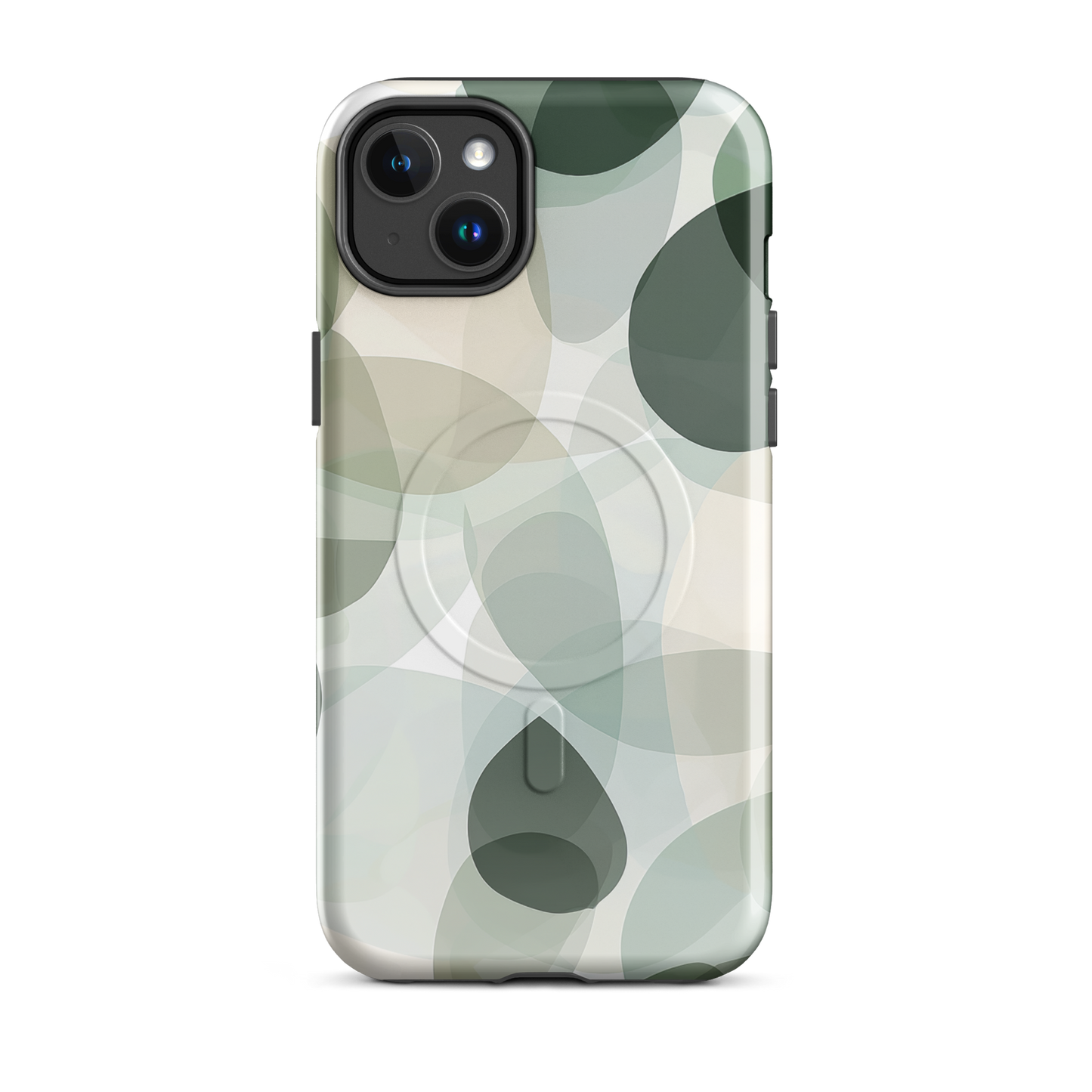 'Tide Pool' iPhone 14 Plus MagSafe tough phone case - protective glossy case NZ Australia