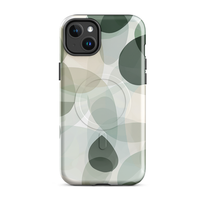 'Tide Pool' iPhone 14 Plus MagSafe tough phone case - protective glossy case NZ Australia