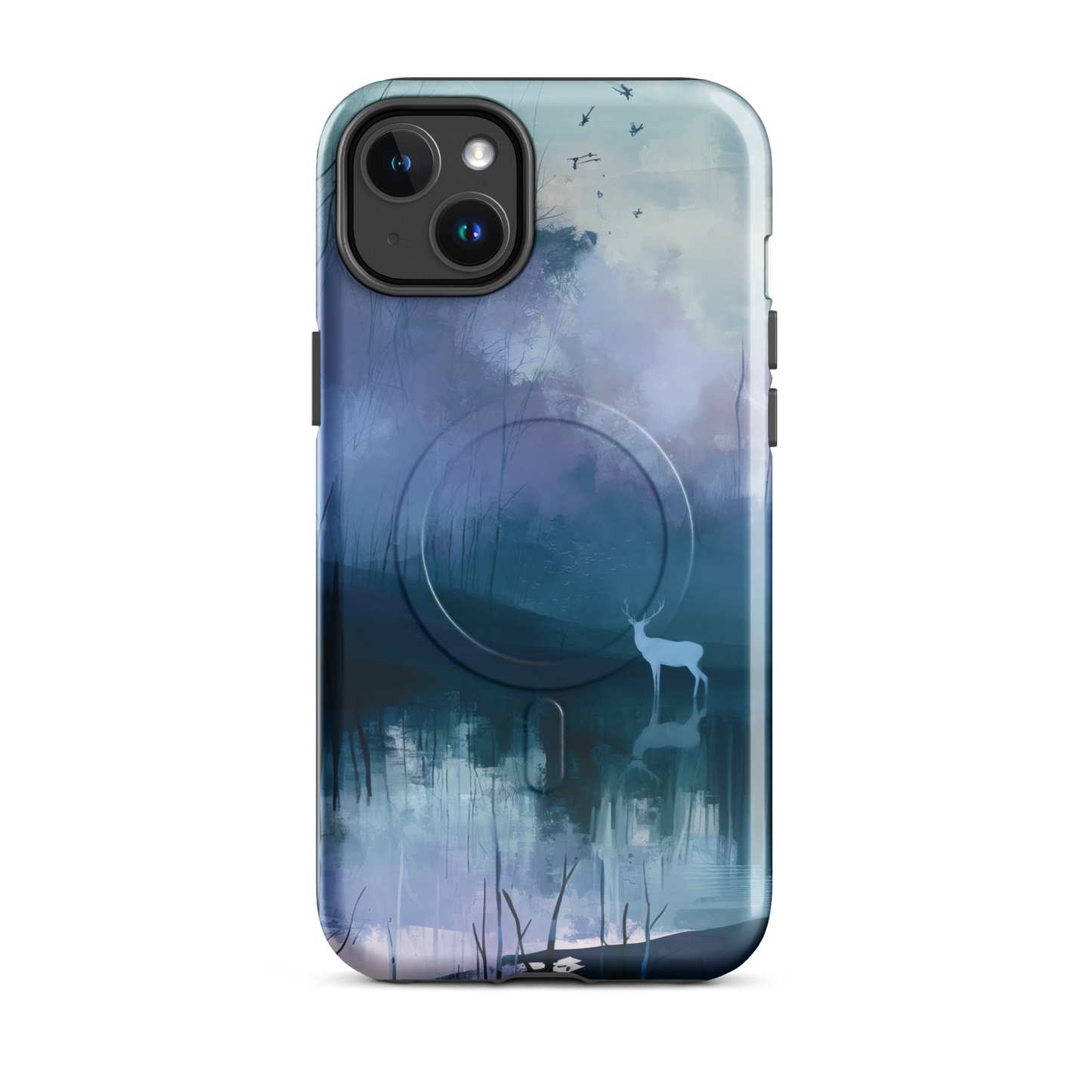 'Hart' iPhone 14 Plus MagSafe phone case - protective glossy case NZ Australia