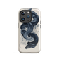 'Midnight Python' iPhone 14 Pro MagSafe tough phone case - protective glossy case NZ Australia