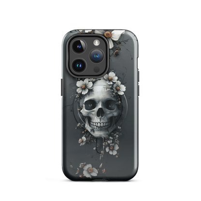 'Eternal Bloom' iPhone 14 Pro MagSafe tough phone case - protective glossy case NZ Australia