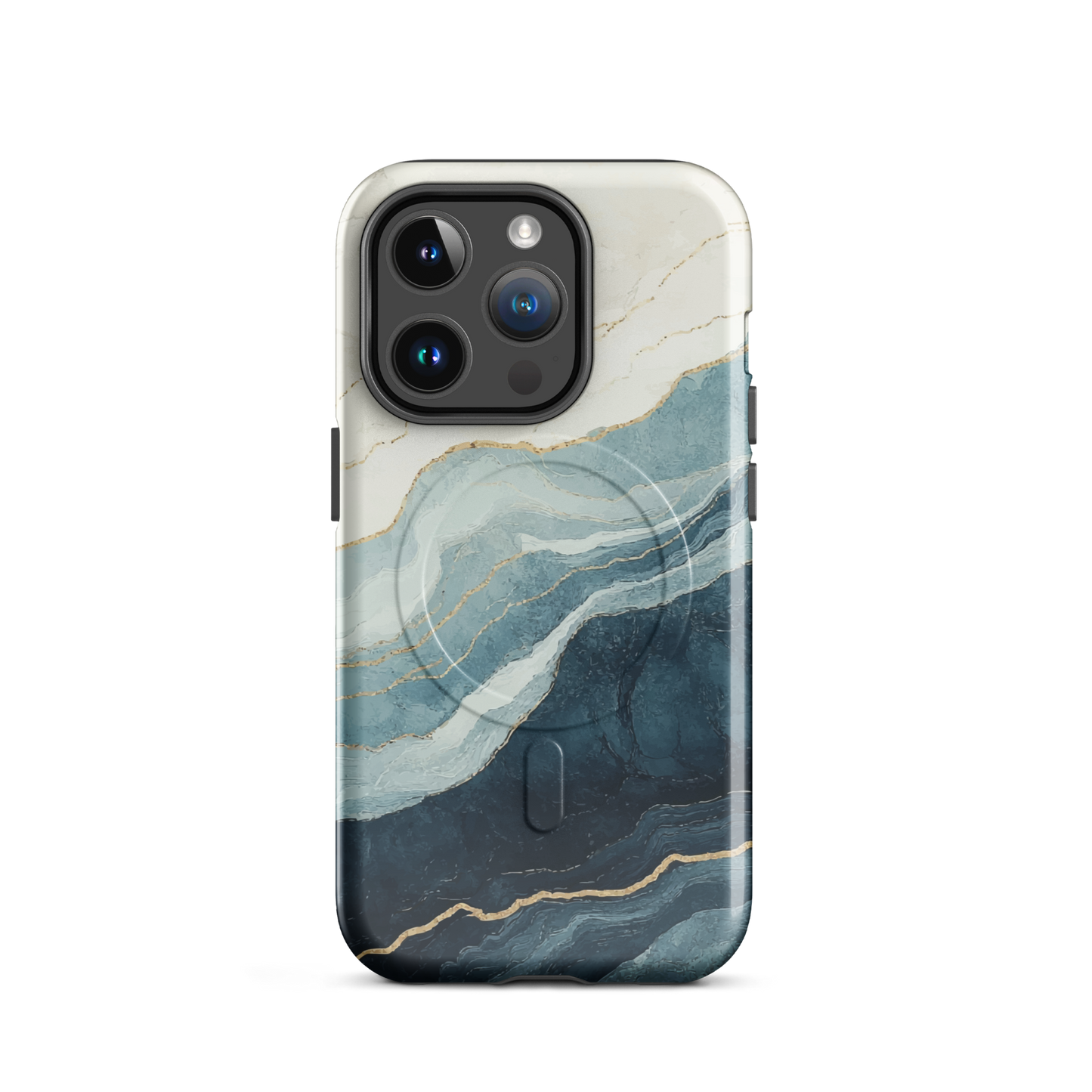 'Imperial' iPhone 14 Pro MagSafe tough phone case - protective glossy case NZ Australia