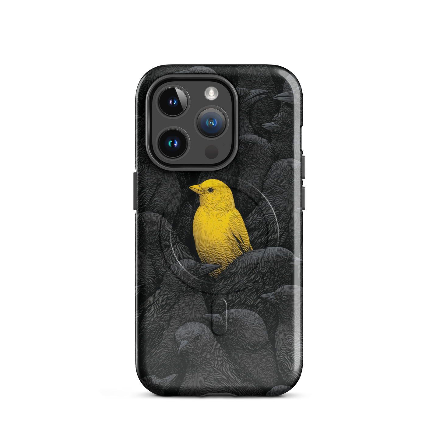'Stand Out' iPhone 14 Pro MagSafe tough phone case - protective glossy case NZ Australia