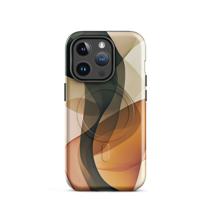 'Dusk' iPhone 14 Pro MagSafe tough phone case - protective glossy case NZ Australia