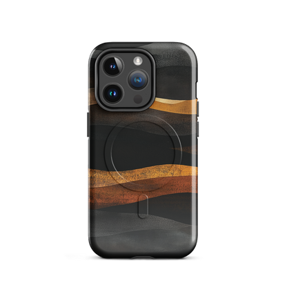 'Flow' iPhone 14 Pro MagSafe tough phone case - protective glossy case NZ Australia