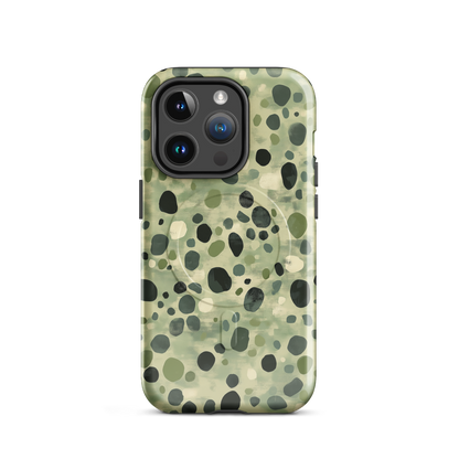 'Stepping Stone' iPhone 14 Pro MagSafe tough phone case - protective glossy case NZ Australia