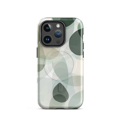 'Tide Pool' iPhone 14 Pro MagSafe tough phone case - protective glossy case NZ Australia