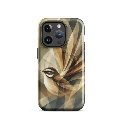 'Fantail' iPhone 14 Pro MagSafe tough phone case - protective glossy case NZ Australia
