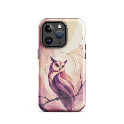 'Ruru' iPhone 14 Pro MagSafe tough phone case - protective glossy case NZ Australia