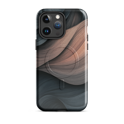 'Velvet Dusk' iPhone 14 Pro Max MagSafe tough phone case - protective glossy case NZ Australia