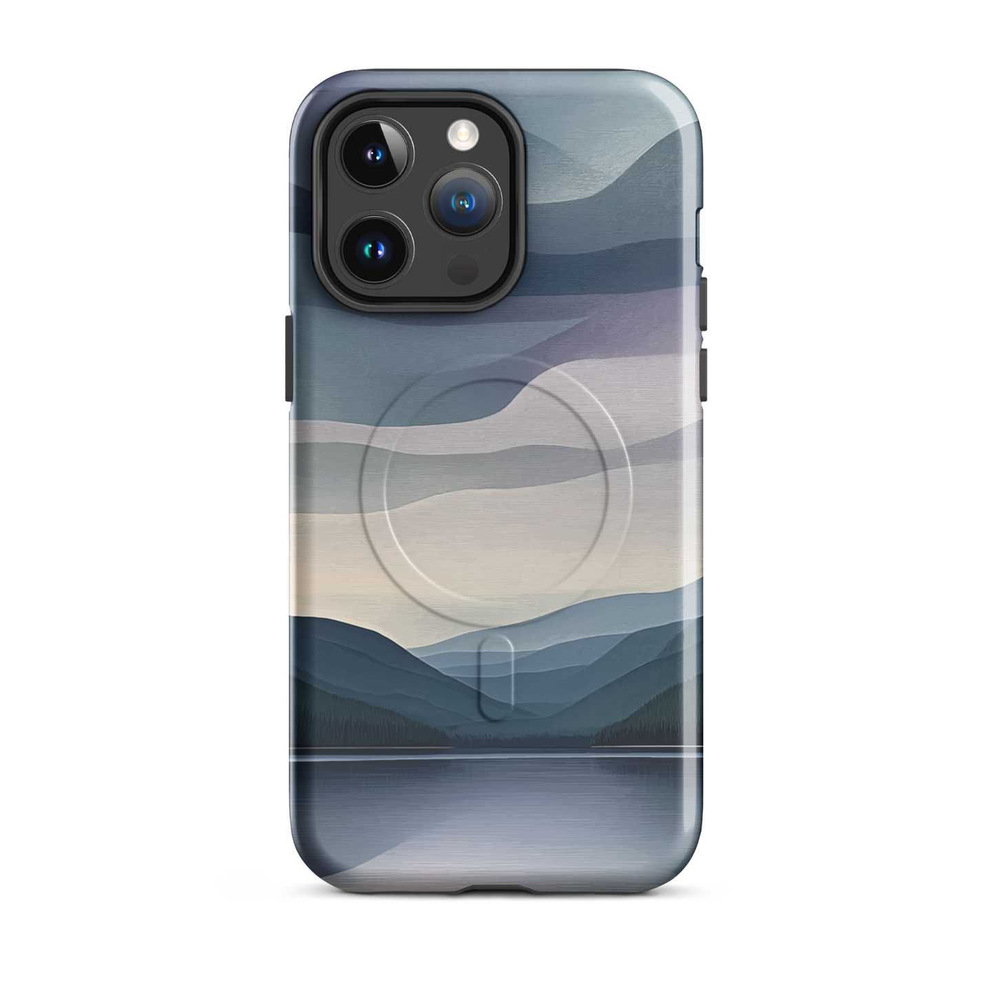 'Reflections' iPhone 14 Pro Max MagSafe tough phone case - protective glossy case NZ Australia
