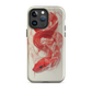 'Red Snake' iPhone 14 Pro Max MagSafe tough phone case - protective glossy case NZ Australia