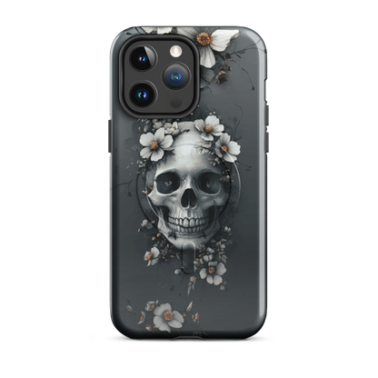 'Eternal Bloom' iPhone 14 Pro Max MagSafe tough phone case - protective glossy case NZ Australia