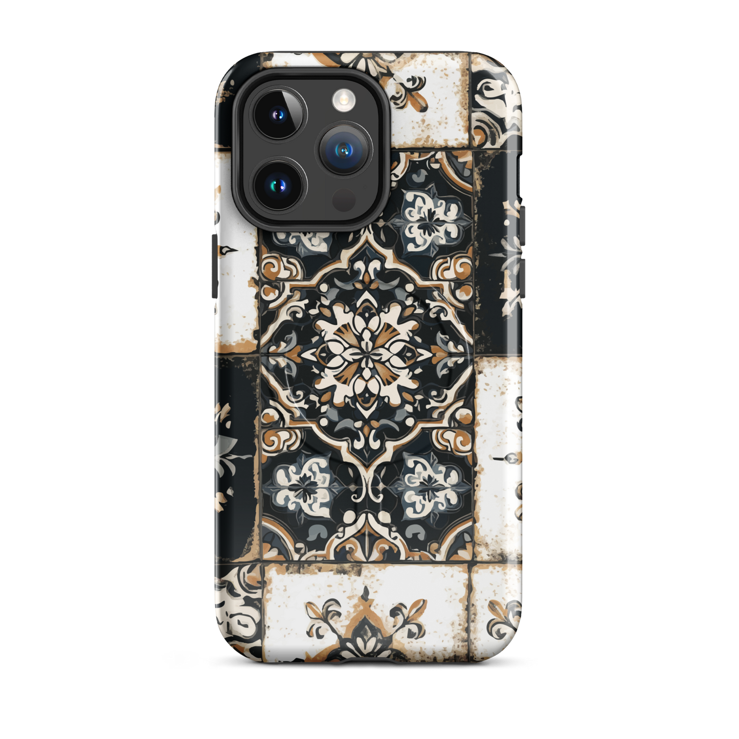 'Morocco' iPhone 14 Pro Max MagSafe tough phone case - protective glossy case NZ Australia