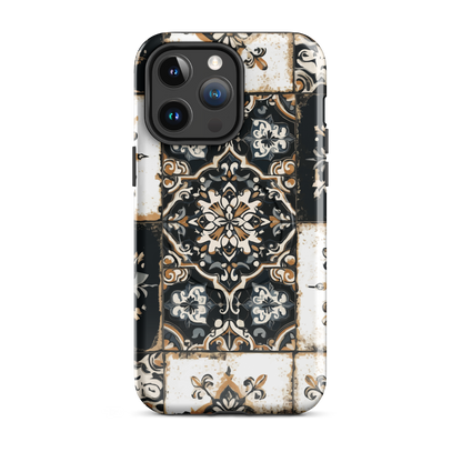 'Morocco' iPhone 14 Pro Max MagSafe tough phone case - protective glossy case NZ Australia