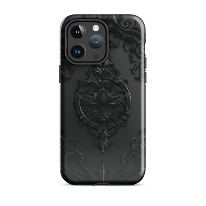 'Obsidian' iPhone 14 Pro Max MagSafe tough phone case - protective glossy case NZ Australia