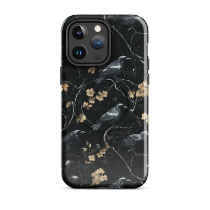 'Shadow' iPhone 14 Pro Max MagSafe tough phone case - protective glossy case NZ Australia
