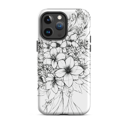 'Silhouette' iPhone 14 Pro Max MagSafe tough phone case - protective glossy case NZ Australia