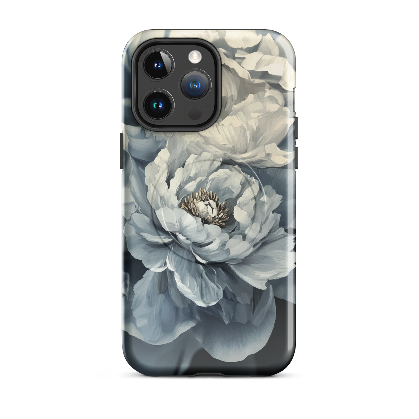 'Whisper' iPhone 14 Pro Max MagSafe tough phone case - protective glossy case NZ Australia