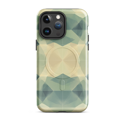 'Symmetry' iPhone 14 Pro Max MagSafe tough phone case - protective glossy case NZ Australia