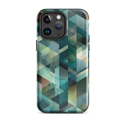 'Still Depths' iPhone 14 Pro Max MagSafe tough phone case - protective glossy case NZ Australia