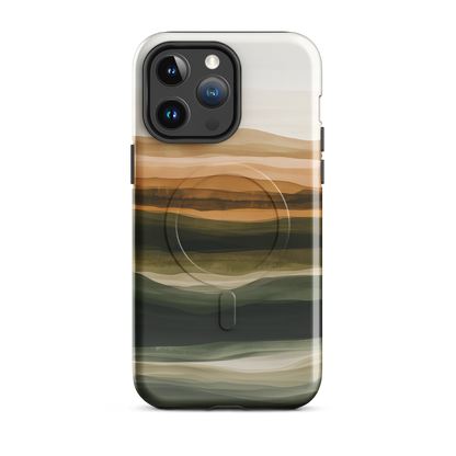 'Earth' iPhone 14 Pro Max MagSafe tough phone case - protective glossy case NZ Australia