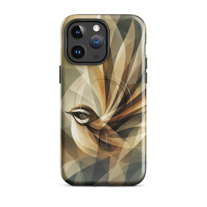 'Fantail' iPhone 14 Pro Max MagSafe tough phone case - protective glossy case NZ Australia