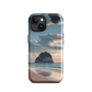 'Cathedral Cove' iPhone 15 MagSafe tough phone case - protective glossy case NZ Australia