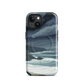 'Cape Kidnappers' iPhone 15 MagSafe tough phone case - protective glossy case NZ Australia
