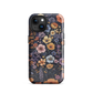 'Wildflowers' iPhone 15 MagSafe tough phone case - protective glossy case NZ Australia
