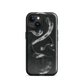 'Black Python' iPhone 15 MagSafe tough phone case - protective glossy case NZ Australia