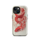 'Red Snake' iPhone 15 MagSafe tough phone case - protective glossy case NZ Australia