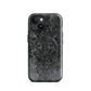 'Damask' iPhone 15 MagSafe tough phone case - protective glossy case NZ Australia