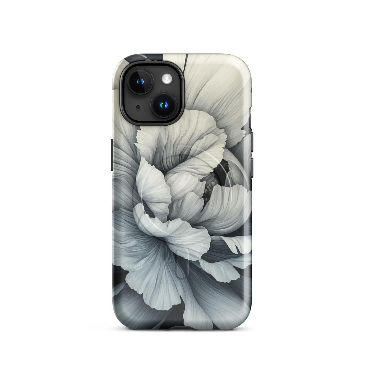 'Moonlit' iPhone 15 MagSafe tough phone case - protective glossy case NZ Australia