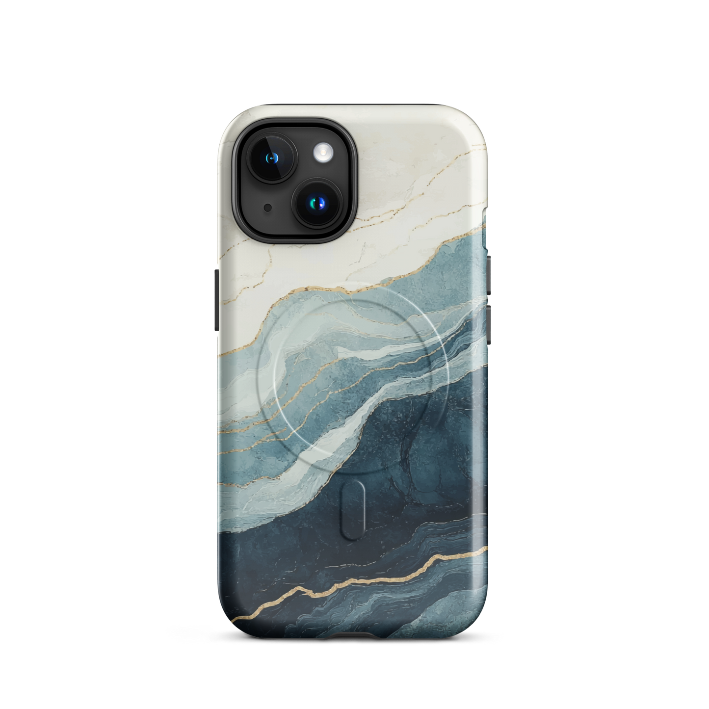 'Imperial' iPhone 15 MagSafe tough phone case - protective glossy case NZ Australia
