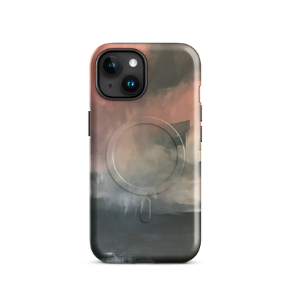 'Glass' iPhone 15 MagSafe phone case - protective glossy case NZ Australia