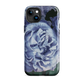 'Blue Rose' iPhone 15 Plus MagSafe tough phone case - protective glossy case NZ Australia