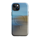 'Ocean Breeze' iPhone 15 Plus MagSafe tough phone case - protective glossy case NZ Australia